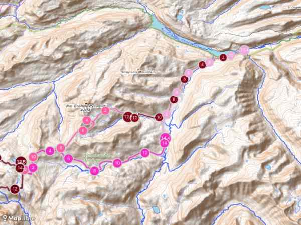 Map 'Chris & Phil visit The Window in the Weminuche Wilderness, July 2021 -- see a write up: https://welcomingjourneys.substack.com/'