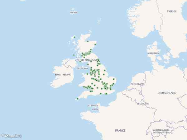 Map 'GB Credit Unions '