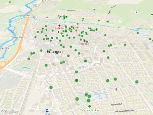 Map 'Kunst in Erlangen'