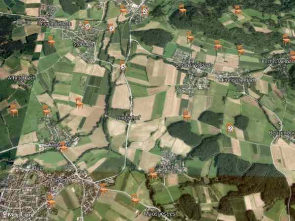 Map 'Benches'
