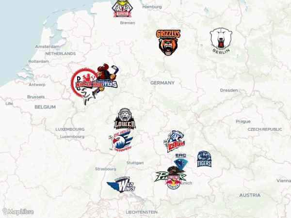 Map 'Deutsche Eishockey Liga'