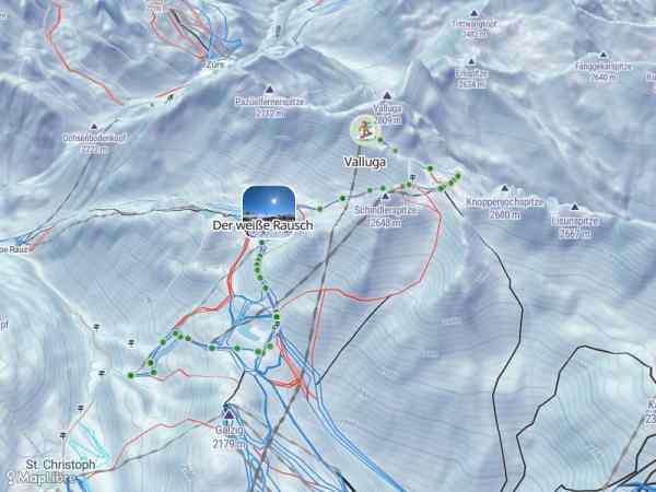 Map 'St. Anton '25 - Die Wintersportlegende'