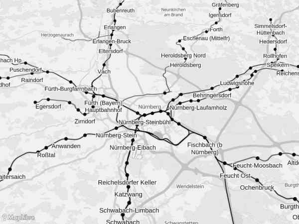 Map 'Bahnstrecken'