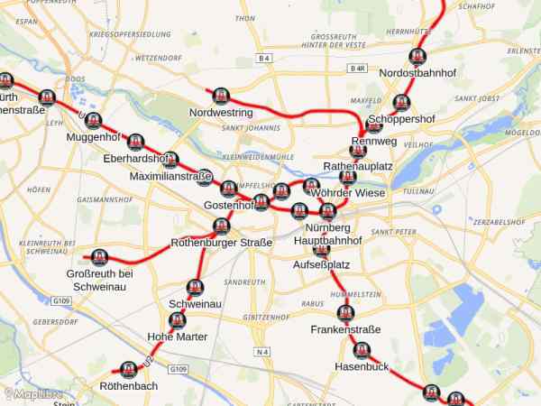 Map 'Subway Nbg'