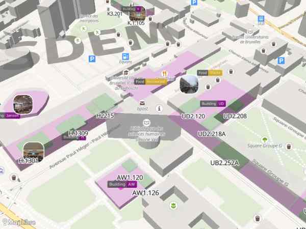 Map 'FOSDEM 2026'