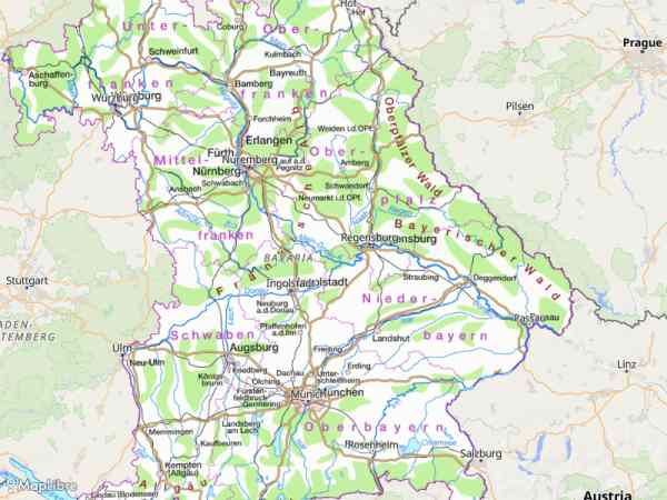 Map 'Bayernatlas'