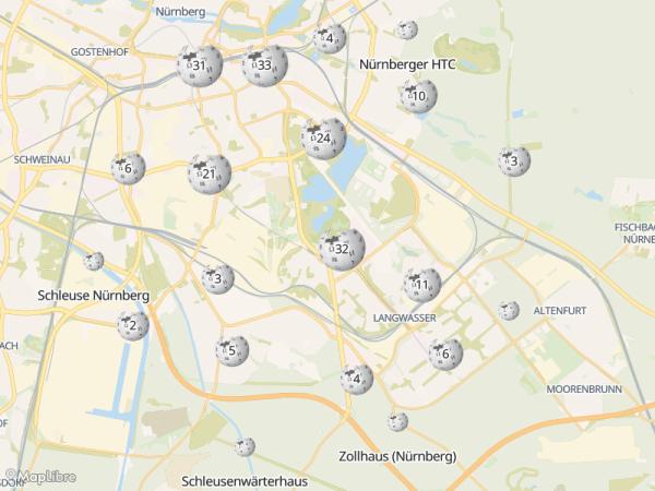 Map 'Places with Wikipedia articles'
