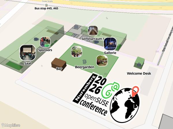 Map 'openSUSE Conference 2026'